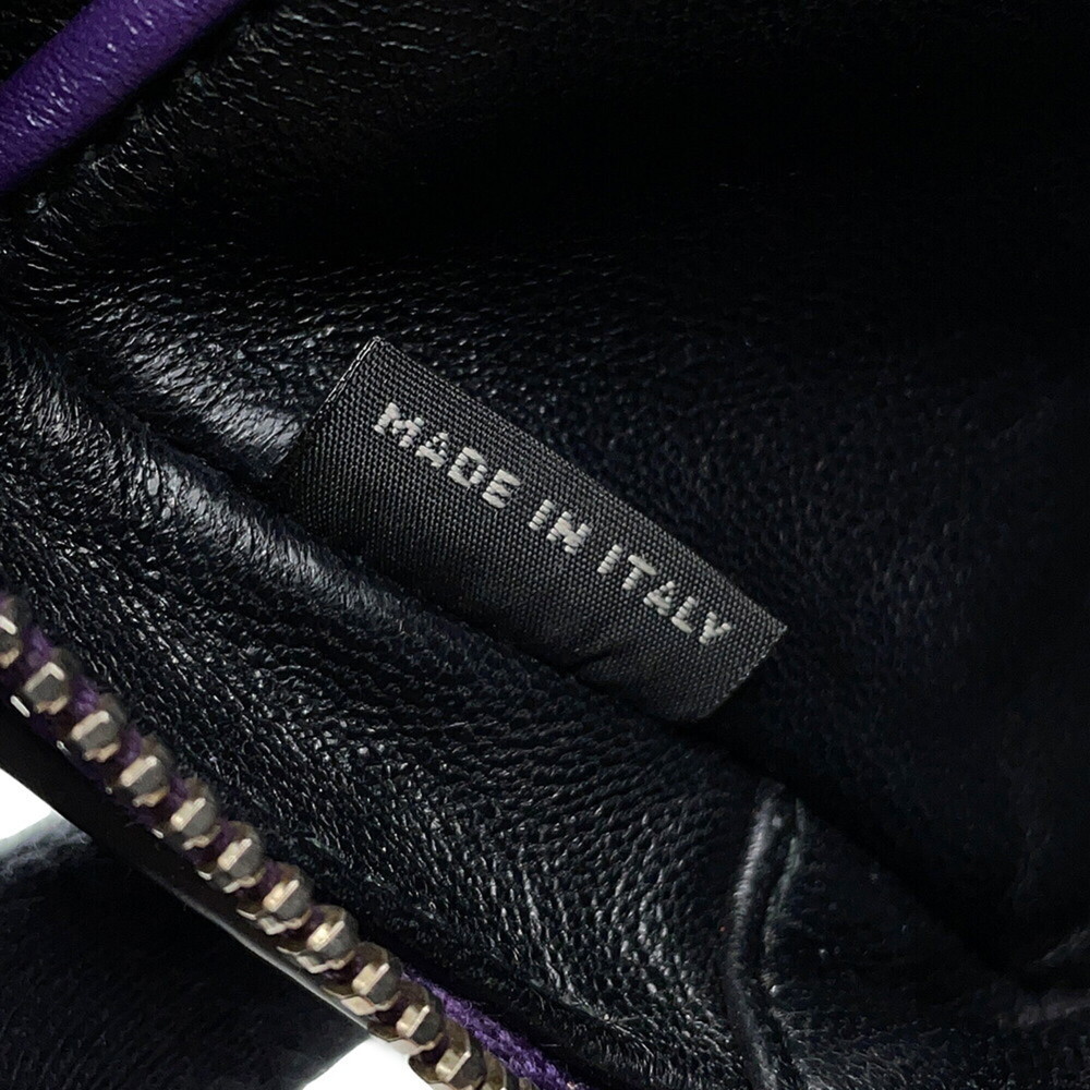 PRADA Purple Leather Shoulder Bag - Picture 15 of 16